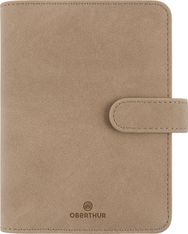 Organiseur Ramatuelle - 14 x 18,5 cm - taupe - Oberthur