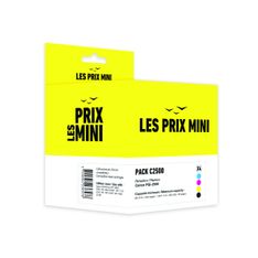 Cartouche compatible Canon PGI-2500 - pack de 4 - noir, jaune, cyan, magenta - Les prix mini