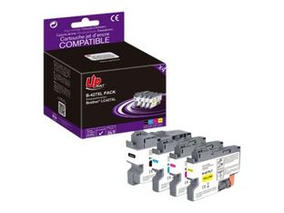 Cartouche compatible Brother LC427XL - pack de 4 - noir, cyan, magenta, jaune - Uprint