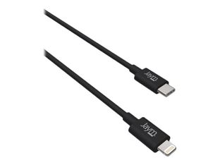 JAYM - Câble Lightning - USB-C mâle vers Lightning mâle - 1 m - noir - 
