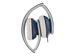 T'nB STREAM - Auriculares con diadema - en oreja - cableado - conector de 3,5 mm - gris, azul