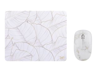 T'nB EXCLUSIV' AWESOME - souris sans fil - blanc, or