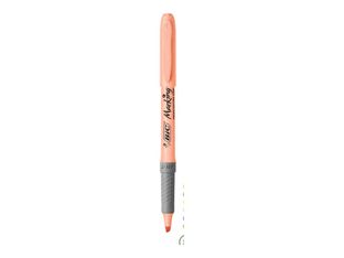 BIC Highlighter Grip - Marqueur - pour photocopie - assortiment de couleurs pastel - encre à l'eau - 1.6-3.3 mm