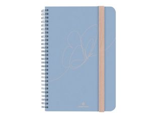 Oberthur Murcia - Carnet de notes rigide - B6 - ligné - 160 pages - papillon