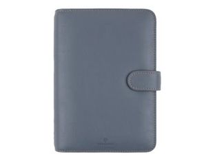 Agenda Oberthur - 1 semaine sur 2 pages - 10 x 17 cm - papier ivoire - 6 trous - galet