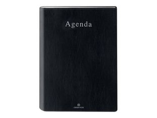 Agenda Oslo 16 Pocket S - 1 semaine sur 2 pages - 9 x 16,5 cm - bleu - Oberthur