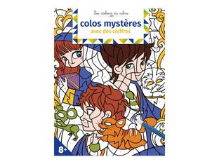 Colos mystères avec des chiffres - livre à colorier