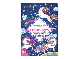 Au pays des licornes - par Notaert Amandine - livre à colorier