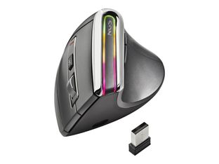 NGS Evo - souris ergonomique sans fil - noir