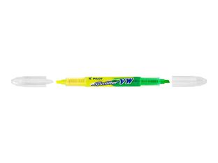 Pilot Spotliter VW Begreen - Surligneur double pointe - jaune et vert