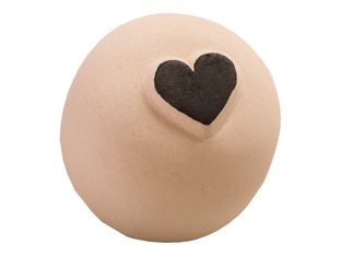LaDot - Pierre pour tatouage éphémère - en céramique - taille S (2,2 x 2,2 cm) - cœur plein