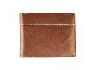 Maverick Rough Gear - Portefeuille - RFID, with zipper - cuir de buffle pleine fleur à tannage végétal - cognac