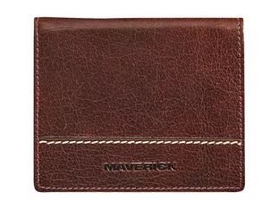 Maverick Rough Gear - Portefeuille - RFID with credit card slots - cuir de buffle pleine fleur à tannage végétal - brun