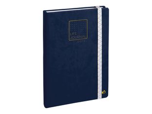 Quo Vadis Life Journal - Carnet de notes 15 x 21 cm - pointillés - bleu océan
