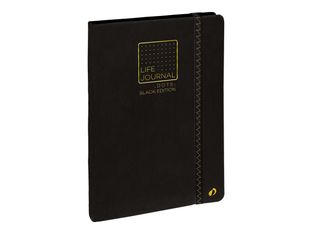 Quo Vadis Life Journal - Carnet de notes 15 x 21 cm - pointillés - noir