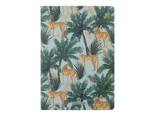 Oberthur Salto - Carnet de notes souple A6 - 128 pages - guépards