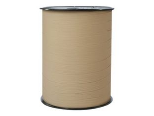 Clairefontaine - Bolduc mat - ruban d'emballage 10 mm x 250 m - kraft