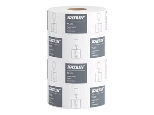 Katrin Plus S100 - Rouleau d'essuie-mains - dévidage central - 100 m - blanc