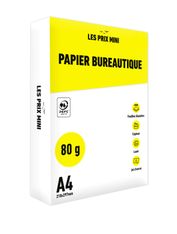 Les Prix Mini - Papier blanc - A4 (210 x 297 mm) - 80 g/m² - Ramette de 500 feuilles