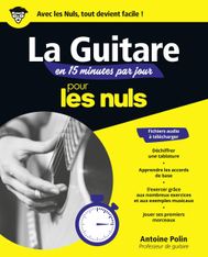 Apprendre La Guitare en 15 minutes par jour - Megapoche Pour Les Nuls