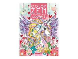 Color Zen scintillant - Licornes - livre à colorier