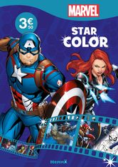 Marvel - Star Color : Captain America, Black Widow