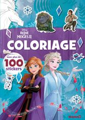 Disney La Reine Des Neiges 2 - Coloriage avec plus de 100 Stickers