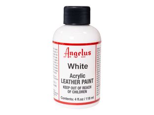 Angelus - Peinture acrylique pour cuir - 118 ml - blanc