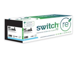 Switch RE - Negro - compatible - caja - refabricado - cartucho de tóner (alternativa para: HP W2070A)