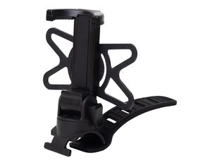 BigBen CONNECTED - Support vélo double fixation pour téléphone portable jusqu'à 6,9" - noir