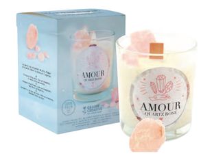 Graine Creative Amour Quartz Rose - Kit de fabrication de bougies
