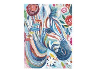 Graine Creative - kit mosaïque diamant artisanal - zebra - 30 x 40 cm