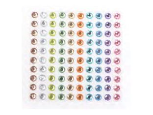 Graine Creative - strass - 100 pièces - 5 mm - pastel