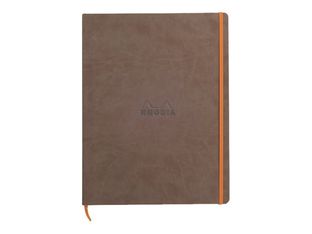 RHODIA Rhodiarama - Carnet souple A4+ - 160 pages - ligné - chocolat