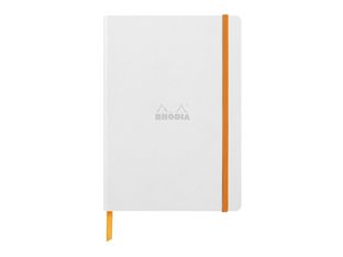 RHODIA Rhodiarama - Carnet souple A5 - 160 pages - ligné - blanc