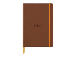RHODIA Rhodiarama - Carnet souple A5 - 160 pages - ligné - cuivre