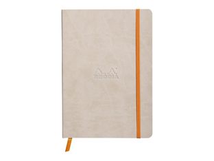 RHODIA Rhodiarama - Carnet souple A5 - 160 pages - ligné - beige