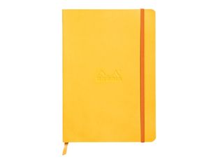RHODIA Rhodiarama - Carnet souple A5 - 160 pages - ligné - jonquille