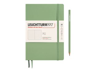 Leuchtturm1917 - Carnet de notes souple A5 - pointillés - vert sauge