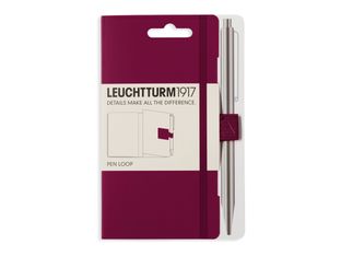 Leuchtturm1917 - Pen loop passant pour stylo autoadhésif - bordeaux