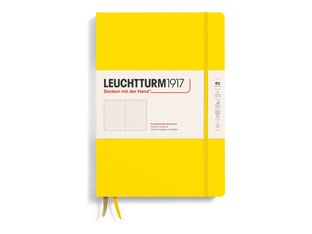 Leuchtturm1917 - Carnet de notes rigide - composition B5 - pointillés - jaune citron