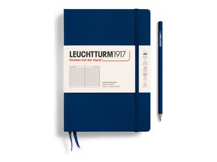 Leuchtturm1917 - Carnet de notes rigide A5 - ligné - bleu marine
