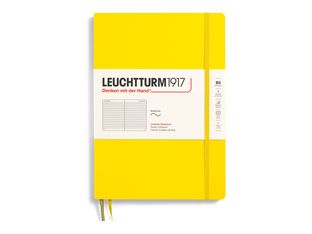 Leuchtturm1917 - Carnet de notes souple - composition B5 - ligné - jaune citron