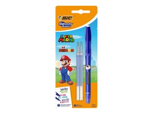 BIC Gel-ocity illusion Super Mario - roller - bleu