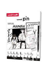 Uniball - Coffret de 8 feutres de précision pour le dessin - Edition manga