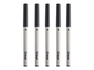 Cricut Explore Multi Pen - Pack de 5 stylos multi-tailles noir