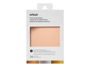 Cricut Metallic Sampler - 24 feuilles de transfert de film - 10.1 x 15.2 cm - couleurs métalliques assorties