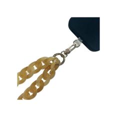 JAYM - Tour de cou fashion + attache - 1.20m - jaune