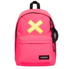 EASTPAK Out Of Office - Sac à dos bold silkscreen pink avec compartiment pour ordinateur portable