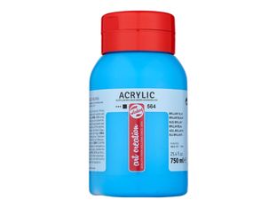 Talens Art Creation - peinture - peinture acrylique - bleu brillant - 750 ml